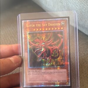 Slifer the Sky Dragon Holographic Card Yu-Gi-Oh!